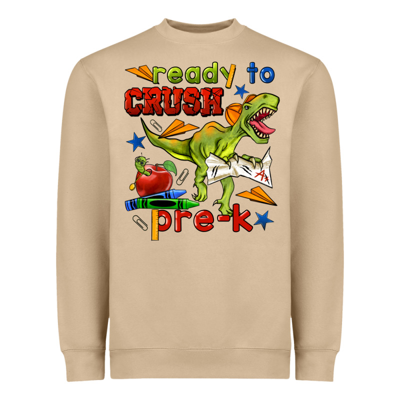 Ready To Crush Pre K Heavyweight Sweatshirt by BundleAndBundleShop | Teevron