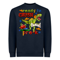 Navy ready to crush pre k Heavyweight Sweatshirt - BundleAndBundleShop