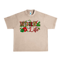 French Oak nurse life christmas Urban Heavy Tee - NancyCooperArtShop