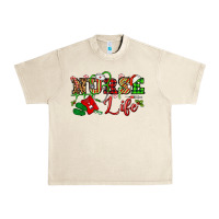Sandshell nurse life christmas Urban Heavy Tee - NancyCooperArtShop