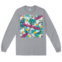 Heather Grey Hairdresser Scissor And Stars With Glitter Seamless Pattern Bbs Long Sleeve Tee - BundleAndBundleShop