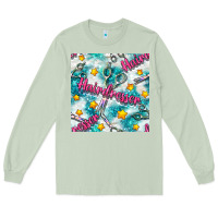 Matcha Hairdresser Scissor And Stars With Glitter Seamless Pattern Bbs Long Sleeve Tee - BundleAndBundleShop