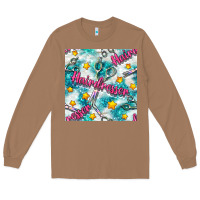 Toasted Coconut Hairdresser Scissor And Stars With Glitter Seamless Pattern Bbs Long Sleeve Tee - BundleAndBundleShop