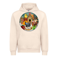Sandshell Christmas coop ornament Urban Hoodie - FaDigitalArtStudio