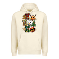 Sandshell ho ho ho christmas Premium Hoodie - CowGirlArtShop