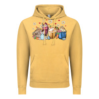 Vintage Mustard easter coffee cups Vintage Hoodie - MaliasSmallBusiness