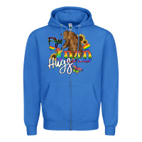 True Royal Free Dad hugs Zipper Hoodie - NancyCooperArtShop