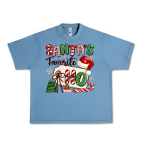 Pebble Blue santa's favorite ho Urban Heavy Tee - MaliasSmallBusiness