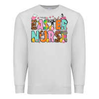 Dove Grey Easter nurse Easter Day Premium Sweatshirt - HowdyJamesFarm