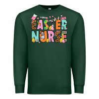 Sports Green Easter nurse Easter Day Premium Sweatshirt - HowdyJamesFarm