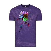 Cloud Purple Autism be kind Vintage Tee - NancyCooperArtShop