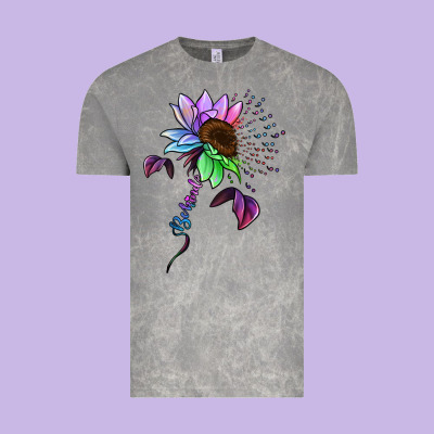 Autism Be Kind Vintage Tee Designed By Nancycooperartshop