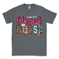Charcoal Heather blessed nurse Classic Tee - NancyCooperArtShop