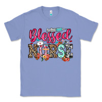 Colony Blue blessed nurse Classic Tee - NancyCooperArtShop