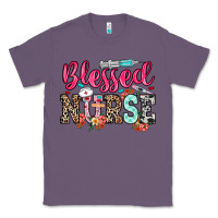 Lavender blessed nurse Classic Tee - NancyCooperArtShop