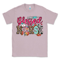 Lilac blessed nurse Classic Tee - NancyCooperArtShop