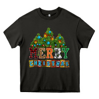 Asphalt merry christmas with christmas trees Heavy Core Tee - AdoDesignShop