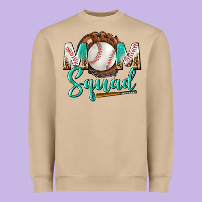 Mom Squad Heavyweight Sweatshirt Designed By Bundleandbundleshop