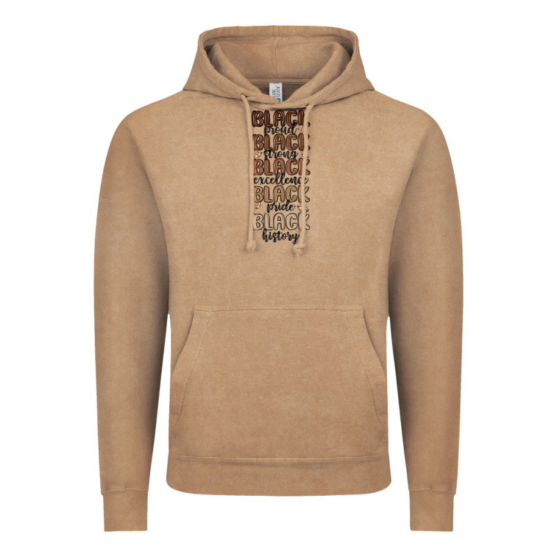 Black History Melanin Malia Vintage Hoodie by MaliasSmallBusiness | Teevron