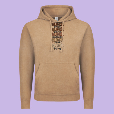 Black History Melanin Malia Vintage Hoodie Designed By Maliassmallbusiness