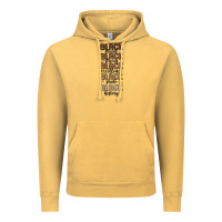 Vintage Mustard black history melanin malia Vintage Hoodie - MaliasSmallBusiness