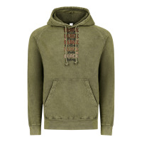 Vintage Olive black history melanin malia Vintage Hoodie - MaliasSmallBusiness