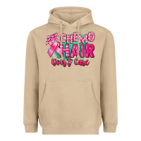 Mushroom Chemo hair don't care Cancer Awareness Heavyweight Hoodie - HowdyJamesFarm