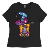 Black witch gnome with poison Ladies Tee - BundleAndBundleShop
