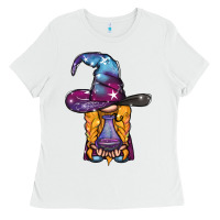 White witch gnome with poison Ladies Tee - BundleAndBundleShop