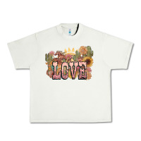 Pistachio love horse western floral Urban Heavy Tee - NancyCooperArtShop