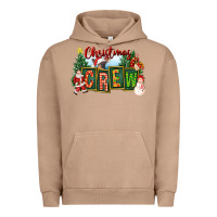 Pigment Burro Christmas Crew Urban Hoodie - FaDigitalArtStudio