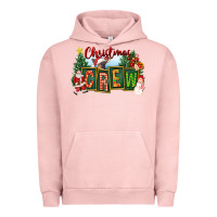 Pigment Salmon Christmas Crew Urban Hoodie - FaDigitalArtStudio