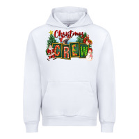 White Christmas Crew Urban Hoodie - FaDigitalArtStudio