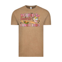 Vintage Coffee cupid's favorite lunch lady Vintage Tee - MaliasSmallBusiness
