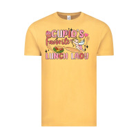 Vintage Mustard cupid's favorite lunch lady Vintage Tee - MaliasSmallBusiness