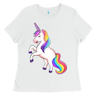 White unicorn Ladies Tee - Artiststas