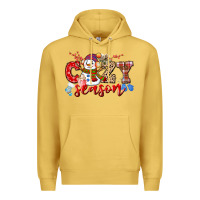 Cozy Season Snowman Premium Hoodie | Teevron