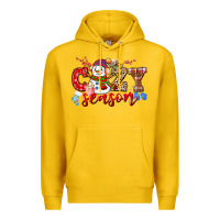 Lemon cozy season snowman Premium Hoodie - CowGirlArtShop