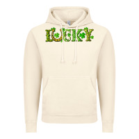 Vintage Artic st. patrick's day lucky with clovers and horseshoe Vintage Hoodie - RanaPortraitStore