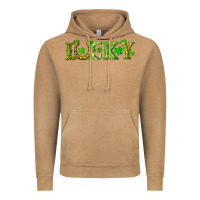 Vintage Camel st. patrick's day lucky with clovers and horseshoe Vintage Hoodie - RanaPortraitStore