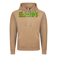 Vintage Coffee st. patrick's day lucky with clovers and horseshoe Vintage Hoodie - RanaPortraitStore