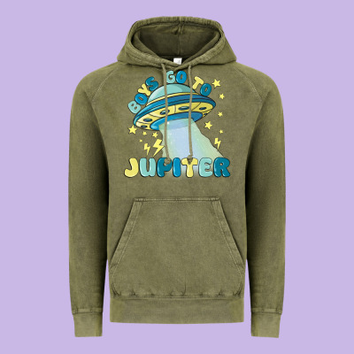 Boys Go To Jupiter Vintage Hoodie Designed By Maliassmallbusiness