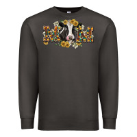 Smoke Mom with cow Premium Sweatshirt - CowGirlArtShop