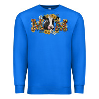 True Royal Mom with cow Premium Sweatshirt - CowGirlArtShop