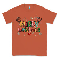 Copper merry christmas raindeerr Classic Tee - MaliasSmallBusiness