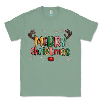 Sage merry christmas raindeerr Classic Tee - MaliasSmallBusiness