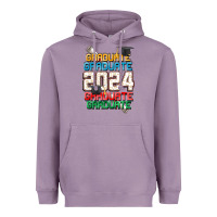 Lavender graduate 2024 Heavyweight Hoodie - CowGirlArtShop