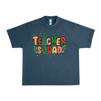 Midnight Navy teacher squad Urban Heavy Tee - MaliasSmallBusiness