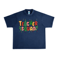 Navy teacher squad Urban Heavy Tee - MaliasSmallBusiness
