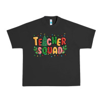 Pigment Black teacher squad Urban Heavy Tee - MaliasSmallBusiness
